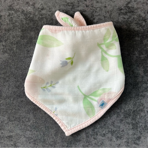 Little Unicorn Floral Bandana Bibs Set of 2 - Picture 7 of 15